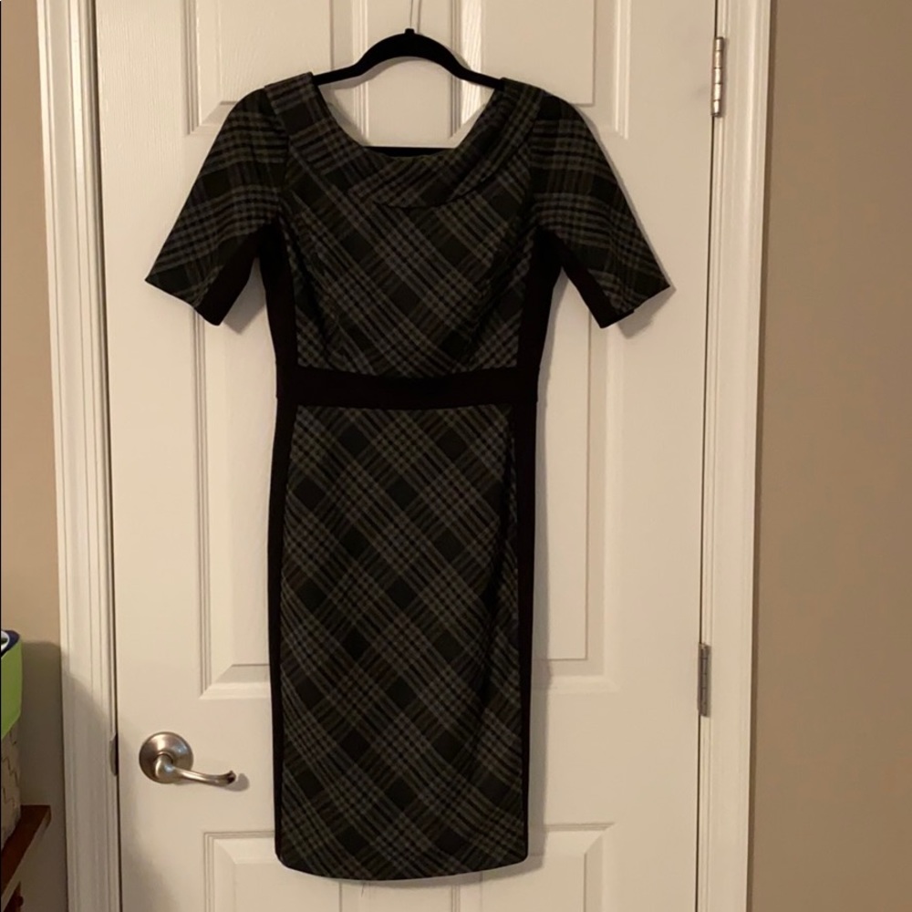 WHBM fitted sheath dress
